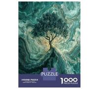 1000 Piece Jigsaw Puzzles for Adults Jigsaw Emerald Tree Jigsaws for Adults DIY Toys Birthday Present Challenging Game Gifts 70x50cm/1000pcs