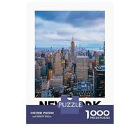 1000 Piece Jigsaw Puzzles for Adults Jigsaw Empire State Building Adult Puzzles Toy Wall Decor Presents for Women Christmas Birthday Gifts 70x50cm/1000pcs