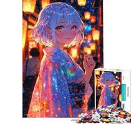1000 Piece Jigsaw Puzzles for Adults Jigsaw Enchanted Evening for Educational Game Challenge Toy Practical Game Stress Reliever Funny Gifts (Size 38x26cm)