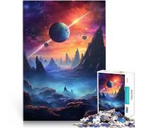 1000 Piece Jigsaw Puzzles for Adults Jigsaw Epic Space Galaxy Universe Mustermontage Geschenke für Freunde und Familie38x26cm