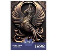 1000 Piece Jigsaw Puzzles for Adults Jigsaw Eternal Flame Phoenix Puzzles for Adults Anti-Stress Toys But Fun And Humorous Challenging Game Gifts 52x38cm/1000pcs