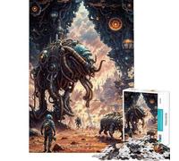 1000 Piece Jigsaw Puzzles for Adults Jigsaw Exotic Stellar Voyagers Puzzles for Adults Brain Teaser Game Analysis And Logic Unique Birthday And Xmas Gifts (Size 38x26cm)
