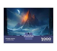 1000 Piece Jigsaw Puzzles for Adults Jigsaw Explore The Mysteries of Space Puzzles for Adults Anti-Stress Toys Presents for Women Fun Activities at Home 38x26cm/1000pcs
