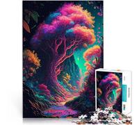 1000 Piece Jigsaw Puzzles for Adults Jigsaw Fairy Land Forest Mustermontage Einzigartige Geburtstags- und Geschenkideen75x50cm