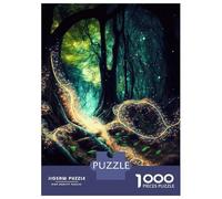 1000 Piece Jigsaw Puzzles for Adults Jigsaw Fantasy Trees Teenager Puzzles Relaxing Games Hand Speed Race Christmas Birthday Gifts 52x38cm/1000pcs