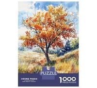 1000 Piece Jigsaw Puzzles for Adults Jigsaw Fiery Foliage Path Jigsaws for Adults Toy Wall Decor Staycation Kill Time Unique Birthday And Xmas Gifts 38x26cm/1000pcs