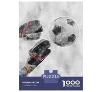 1000 Piece Jigsaw Puzzles for Adults Jigsaw Football 8 Goalkeeper Jigsaw Puzzle Toy Wall Decor But Fun And Humorous Fun at Home Activities, 70x50cm/1000pcs