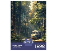 1000 Piece Jigsaw Puzzles for Adults Jigsaw Forest Harmony Teenager Puzzles Relaxing Games Hand Speed Race Christmas Birthday Gifts 52x38cm/1000pcs