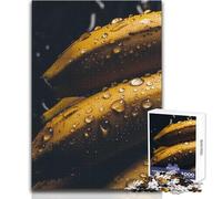 1000 Piece Jigsaw Puzzles for Adults Jigsaw Fresh Yellow Bananas Challenging Game Toys Difficult Challenge Gifts Ideas Size 50x75cm