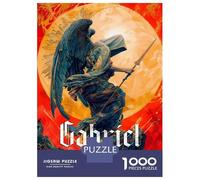 1000 Piece Jigsaw Puzzles for Adults Jigsaw Gabriel Archangel Art Adult Jigsaw Puzzle Family Game Stress Reliever Challenging Game Gifts 70x50cm/1000pcs