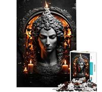 1000 Piece Jigsaw Puzzles for Adults Jigsaw Gr od Hades 1000 Piece Jigsaws Toy Wall Decor Precision Cutting Deal As Gifts for The Whole Family (38x26cm)