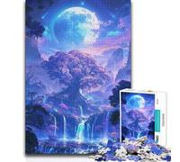 1000 Piece Jigsaw Puzzles for Adults Jigsaw Heart of The Sacred Forest Wall Decoration Birthday Gifts Suitable for Ages 14 And Up (size 38x26cm)