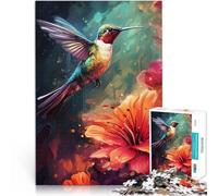 1000 Piece Jigsaw Puzzles for Adults Jigsaw Hummingbirds puzzle wall decoration 26x38cm gifts for friends and family for ages 14+