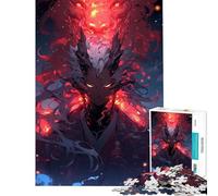 1000 Piece Jigsaw Puzzles for Adults Jigsaw Infernal Oni Awakening Toys Educational Games Practical Game Analysis And Logic Funny Gifts (Size 38x26cm)