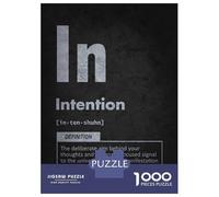 1000 Piece Jigsaw Puzzles for Adults Jigsaw Intention Element - Focused Manifestation Mindset Adult Jigsaw Puzzle Hands-on Game Perfect Decoration Challenging Game Gifts 52x38cm/1000pcs