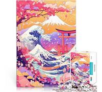 1000 Piece Jigsaw Puzzles for Adults Jigsaw Japanese Style 4 DIY-Spielzeug Jedes Stück ist einzigartig Anspruchsvolles Familienspiel52x38cm