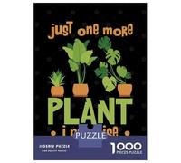 1000 Piece Jigsaw Puzzles for Adults Jigsaw Just One More Plant I Puzzles for Adults Brain Teaser Game Enhance Memory Fun Activities at Home 70x50cm/1000pcs
