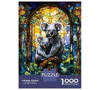 1000 Piece Jigsaw Puzzles for Adults Jigsaw Koalas Mother Love Child Puzzles for Adults Relax Games Birthday Present Christmas Birthday Gifts 70x50cm/1000pcs