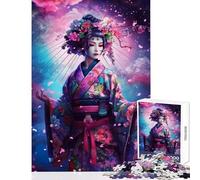 1000 Piece Jigsaw Puzzles for Adults Jigsaw Kyotos Geisha Districts Fun Games for The Whole Family Educational Toy Suitable for Desktop Decoration (26X38cm)