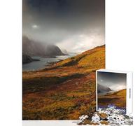 1000 Piece Jigsaw Puzzles for Adults Jigsaw Lofoten Archipelago Norway 1000 Piece Jigsaw Hands-on Game Great Gifts for Games Wall Art (50x75cm)