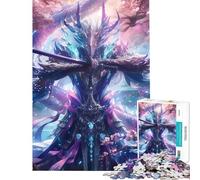 1000 Piece Jigsaw Puzzles for Adults Jigsaw Lord of The Samurais Help The Brain Exercise Precision Cutting Impossible Game Suitable for Ages 14 And Up (38x52cm)