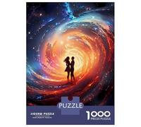 1000 Piece Jigsaw Puzzles for Adults Jigsaw Love Of The Black Hole Puzzles for Adults Brain Teaser Game Enhance Memory Fun Activities at Home 52x38cm/1000pcs
