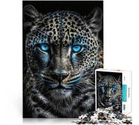 1000 Piece Jigsaw Puzzles for Adults Jigsaw Magic frost leopard Familienspaß einzigartiges Herausforderungsspiel38x26cm