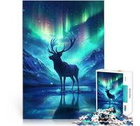 1000 Piece Jigsaw Puzzles for Adults Jigsaw majestic deer Brain intelligence challenge addictive toys Great Gift for Games 26x38cm