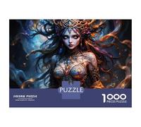 1000 Piece Jigsaw Puzzles for Adults Jigsaw Mistress of Shadows And Magic Teenager Puzzles Relaxing Games Hand Speed Race Christmas Birthday Gifts 38x26cm/1000pcs