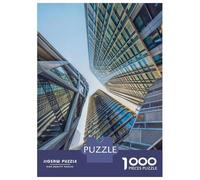 1000 Piece Jigsaw Puzzles for Adults Jigsaw Modern Buildings Jigsaw Puzzle Toy Wall Decor But Fun And Humorous Fun at Home Activities, 70x50cm/1000pcs