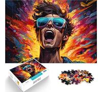 1000 Piece Jigsaw Puzzles for Adults Jigsaw mysterious man puzzle wall decoration 26x38cm deal as gifts for the whole family