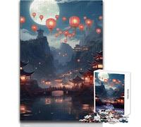 1000 Piece Jigsaw Puzzles for Adults Jigsaw Pagoda Japan Ideal for Quiet Relaxing Moments Clean Uniform Cut Leisure Toy Size 38x26cm