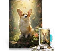 1000 Piece Jigsaw Puzzles for Adults Jigsaw Pembroke Welsh Corgi Quizspiel denn eignet sich ideal als Geschenk für die ganze Familie75x50cm