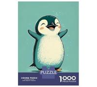 1000 Piece Jigsaw Puzzles for Adults Jigsaw Penguin Happy Jigsaws for Adults Toy Wall Decor Staycation Kill Time Unique Birthday And Xmas Gifts 70x50cm/1000pcs