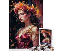 1000 Piece Jigsaw Puzzles for Adults Jigsaw Persephone︰ Autumn's Final Whisper Educational Games Home Art Decor DIY Toys Help The Brain Exercise (50X75cm)
