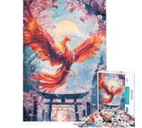 1000 Piece Jigsaw Puzzles for Adults Jigsaw Phoenixs Torii Pathway Teenager Puzzles Fun Games Pattern Assembly Unique Birthday And Xmas Gifts (Size 38x52cm)