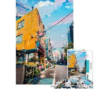 1000 Piece Jigsaw Puzzles for Adults Jigsaw Pizza Hut Tokyo Jigsaws for Adults Relax Games Analysis And Logic Fun Activities at Home (Size 38x52cm)