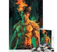 1000 Piece Jigsaw Puzzles for Adults Jigsaw Prometheus Unbound︰ Keeper of Sacred Flame Hands-on Game Pattern Assembly Anti-Stress Toys Suitable for Desktop Decoration (52X38cm)