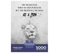 1000 Piece Jigsaw Puzzles for Adults Jigsaw Proverbs 281 Quote Adult Jigsaw Puzzle Hands-on Game Perfect Decoration Challenging Game Gifts 52x38cm/1000pcs
