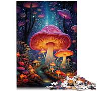 1000 Piece Jigsaw Puzzles for Adults Jigsaw Psychedelic mushrooms Jigsaw Puzzle Christmas Birthday Gift 14.96 in x 20.47 in for teenager Age 14 Years Up
