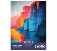 1000 Piece Jigsaw Puzzles for Adults Jigsaw Pulpit Rock Art Adult Jigsaw Puzzle Toy Wall Decor A Work of Art Fun Activities at Home 38x26cm/1000pcs