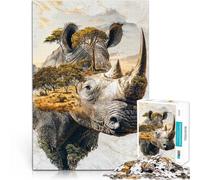 1000 Piece Jigsaw Puzzles for Adults Jigsaw Regal Majesty of Nature Made of wood for ages 14 and over DIY Educational Games because it is ideal as a gift for the whole family。size:50x75cm