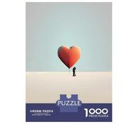 1000 Piece Jigsaw Puzzles for Adults Jigsaw Romantic Valentines Day 2 Jigsaw Puzzle Toy Wall Decor But Fun And Humorous Fun at Home Activities, 70x50cm/1000pcs