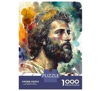 1000 Piece Jigsaw Puzzles for Adults Jigsaw Saint John The Apostle Jigsaws for Adults Toy Wall Decor Staycation Kill Time Unique Birthday And Xmas Gifts 70x50cm/1000pcs