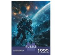 1000 Piece Jigsaw Puzzles for Adults Jigsaw Scuba Diver In Space Jigsaws for Adults DIY Toys Birthday Present Challenging Game Gifts 70x50cm/1000pcs