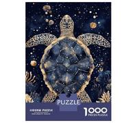 1000 Piece Jigsaw Puzzles for Adults Jigsaw Sea Turtle Kintsugi Puzzles for Adults Toy Wall Decor Perfect Decoration Challenging Game Gifts 38x26cm/1000pcs