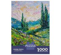 1000 Piece Jigsaw Puzzles for Adults Jigsaw Silence of The Hills Adult Jigsaw Puzzle Hands-on Game Perfect Decoration Challenging Game Gifts 70x50cm/1000pcs