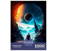 1000 Piece Jigsaw Puzzles for Adults Jigsaw Space Climber Jigsaws for Adults DIY Toys Birthday Present Challenging Game Gifts 70x50cm/1000pcs