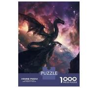 1000 Piece Jigsaw Puzzles for Adults Jigsaw Space Dragon On The Edge Teenager Puzzles Relaxing Games Hand Speed Race Christmas Birthday Gifts 70x50cm/1000pcs