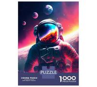 1000 Piece Jigsaw Puzzles for Adults Jigsaw Space Invasion Puzzles for Adults Brain Teaser Game Enhance Memory Fun Activities at Home 52x38cm/1000pcs